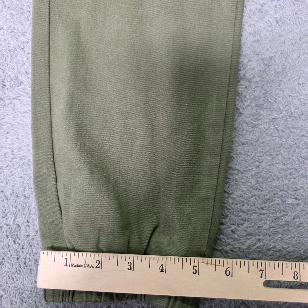Fashion Nova Men Size M See The Poison Cargo Jogger Olive Green Straps JG3030